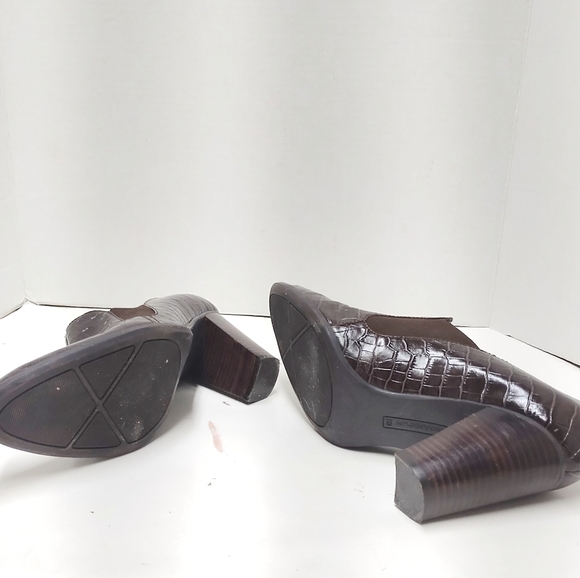 Enzo Angiolini block heels leather pointed toes Size: 10 M - Picture 5 of 7